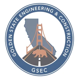 Golden State Engineering & Construction (GSEC) logo, Golden Gate Bridge seal